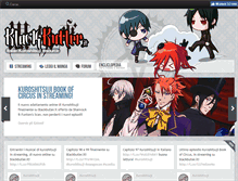 Tablet Screenshot of blackbutler.it